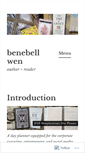 Mobile Screenshot of benebellwen.com